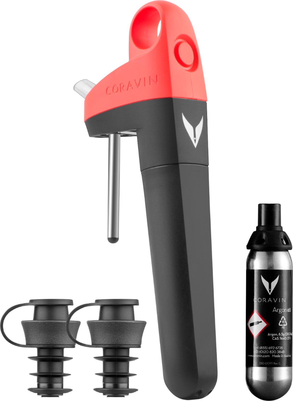 Coravin - Pivot Wine Preservation System, Coral