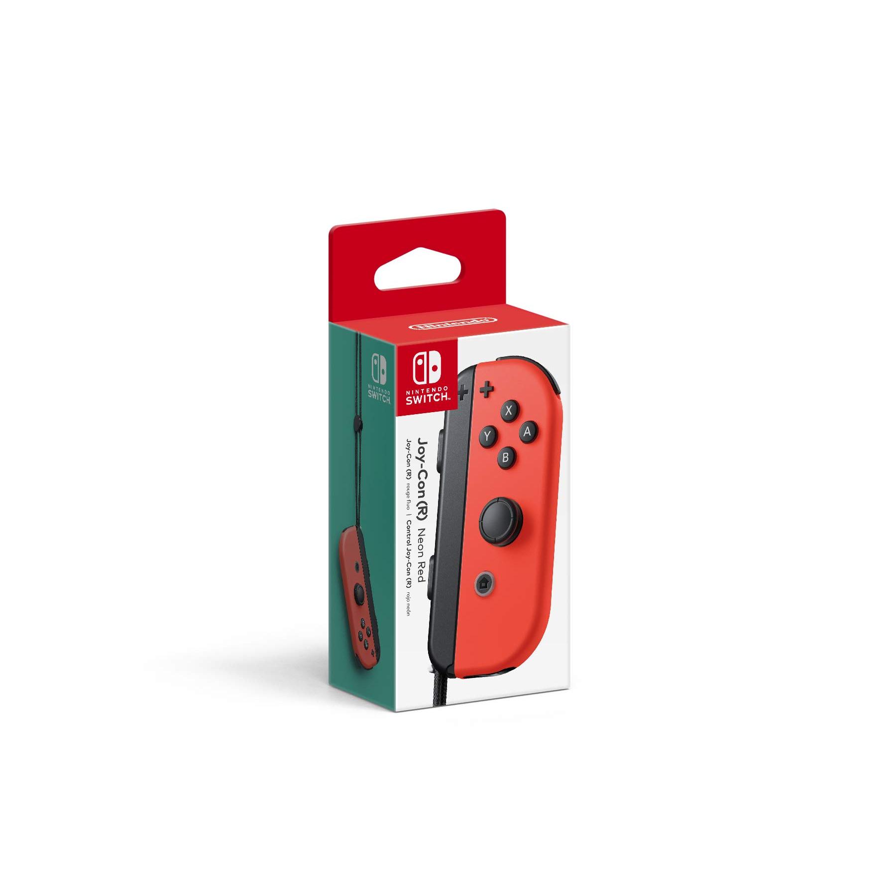 Nintendo - Joy-Con (R) - Neon Red