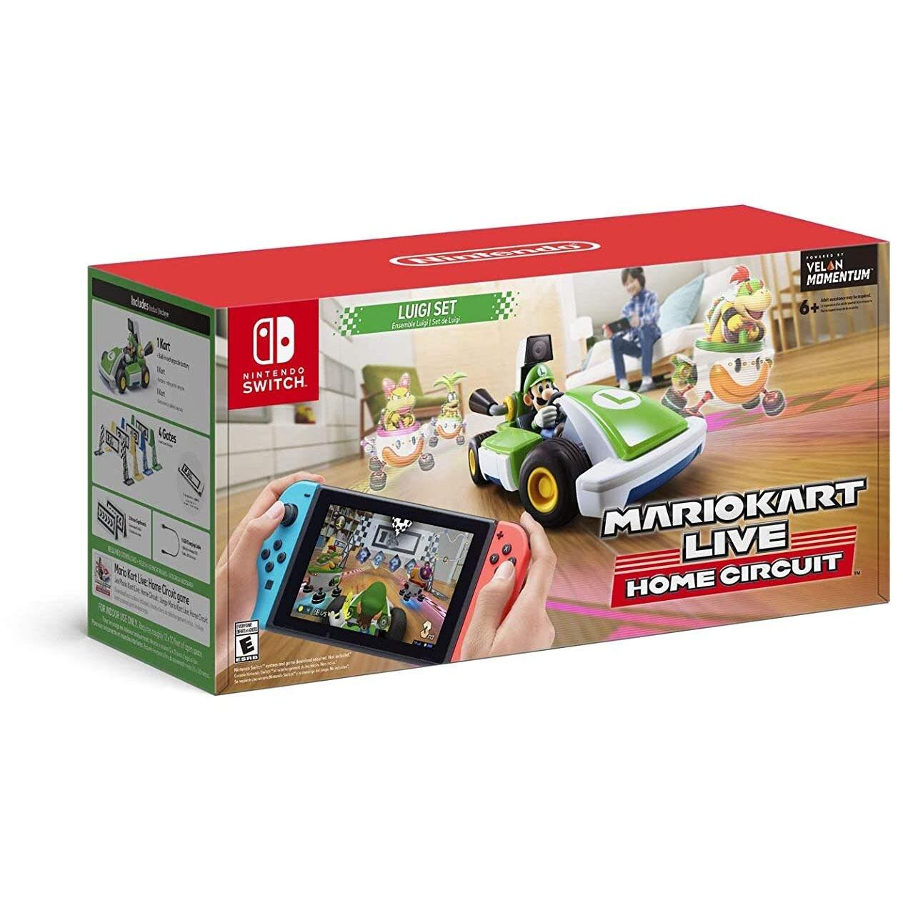 Nintendo - Mario Kart Live: Home Circuit - Luigi Set