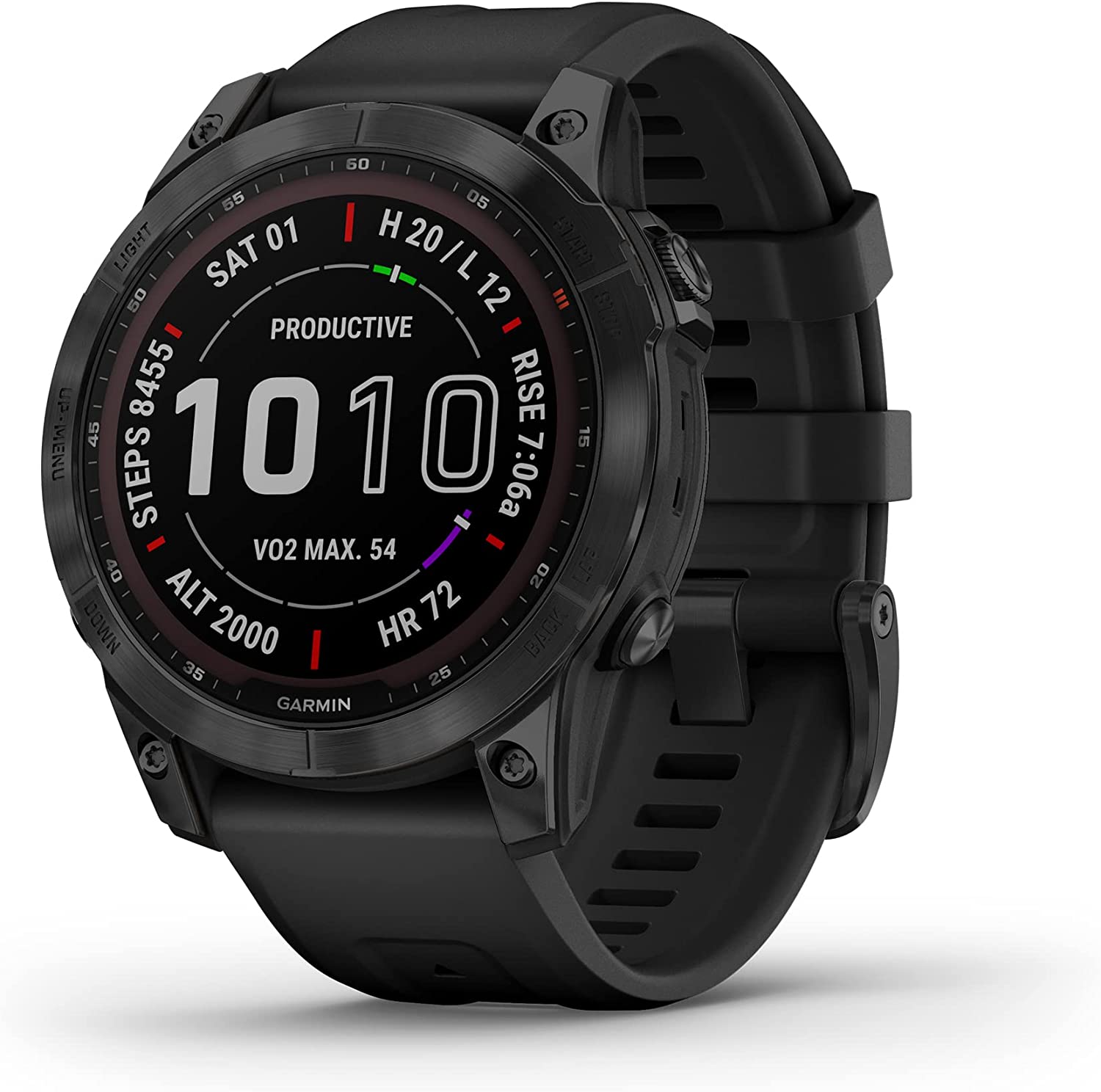 Garmin Fenix 7X Sapphire Solar Edition, Adventure Bluetooth Touchscreen ...