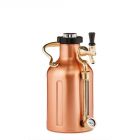 Growlerwerks - uKeg 64 Pressurized Growler for Craft Beer, Copper Plated