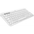 Logitech - Logitech® K380 Multi-Device Bluetooth® Keyboard for PC (Off-White)