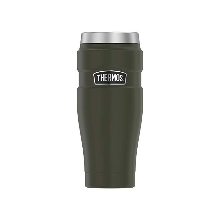 Stainless King Vacuum Insulated Stainless Steel Travel Tumbler - 16oz - Matte Army Green - Thermos SK1005AG4