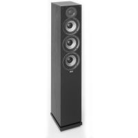 ELAC - Debut 2.0 5.25" Floorstanding Speaker with MDF Cabinets, Black