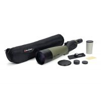 Celestron Ultima 100 Straight Spotting Scope – Multi-Coated Optics for Bird Watching, Wildlife, Scenery and Hunting – Waterproof and Fogproof – Includes Soft Carrying Case