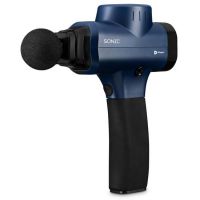 LifePro Sonic - Handheld Percussion Massage Gun - Blue